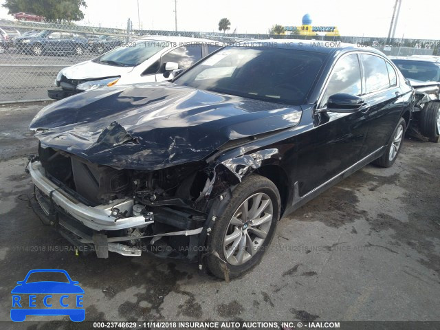 2016 BMW 740 I WBA7E2C50GG547044 image 1