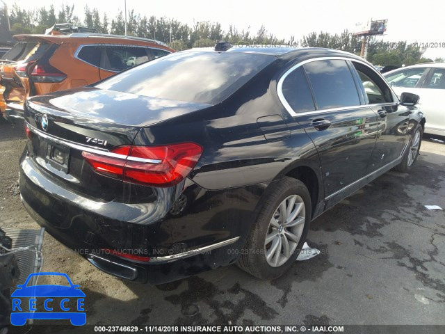 2016 BMW 740 I WBA7E2C50GG547044 зображення 3