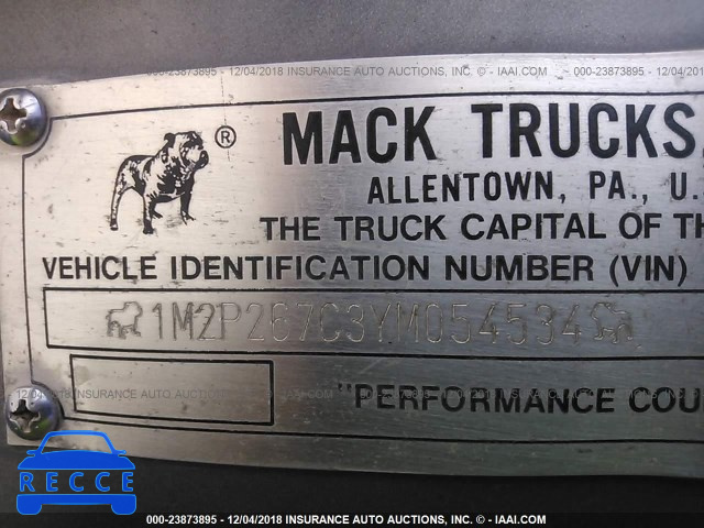 2000 MACK RD688S RD600 1M2P267C3YM054534 Bild 8