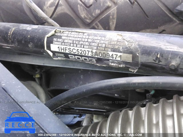 2003 HONDA VT1300 S 1HFSC52073A009471 зображення 9