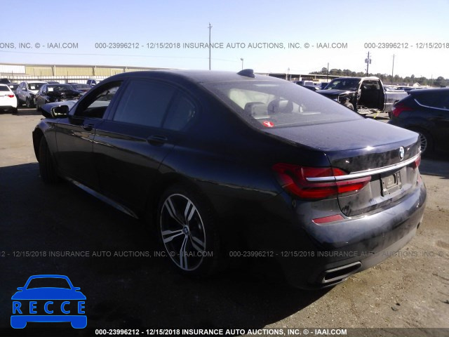 2016 BMW 750 I WBA7F0C52GGM20748 image 2