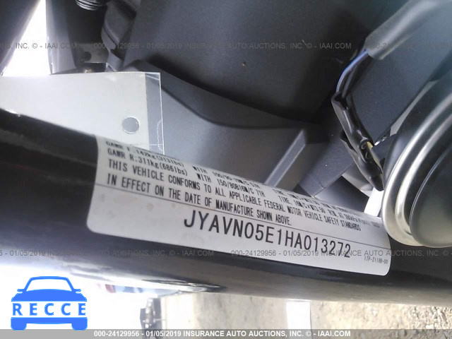 2017 YAMAHA XVS950 CU/CUC JYAVN05E1HA013272 зображення 9