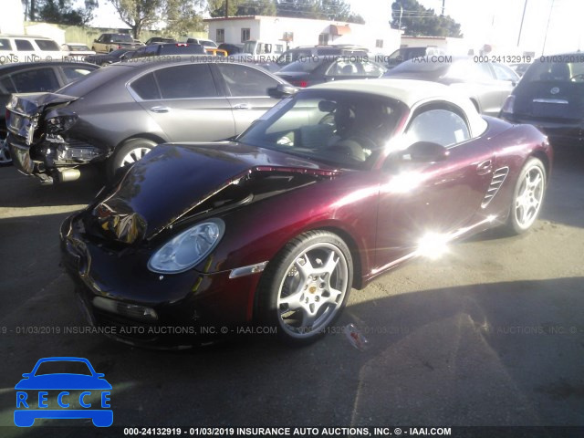 2007 PORSCHE BOXSTER WP0CA29817U710283 image 1