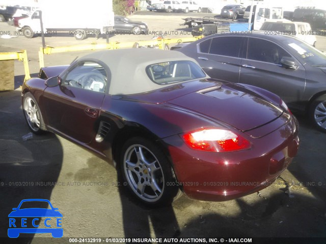 2007 PORSCHE BOXSTER WP0CA29817U710283 image 2