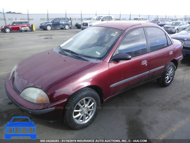 1995 GEO METRO LSI 2C1MR5294S6775246 Bild 1