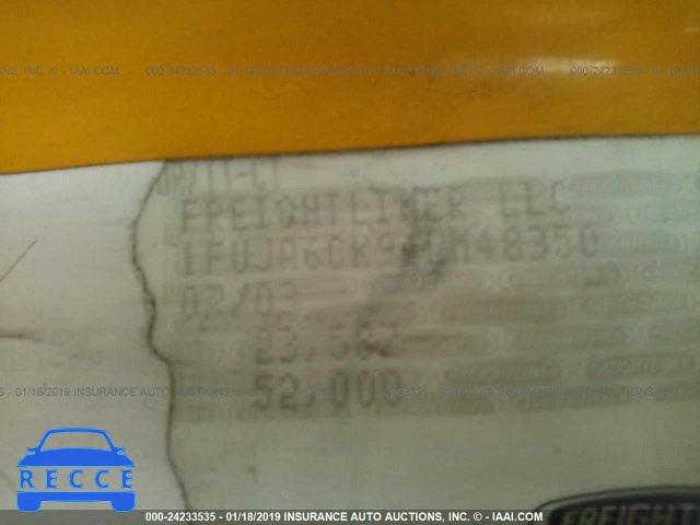 2004 FREIGHTLINER CONVENTIONAL COLUMBIA 1FUJA6CK94LM48350 image 8