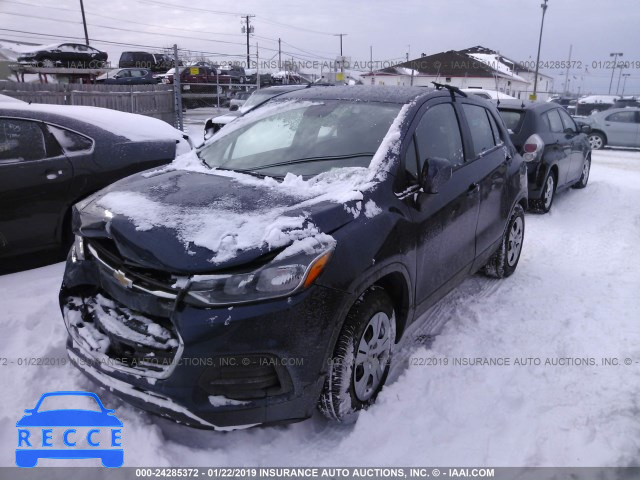 2019 CHEVROLET TRAX LS 3GNCJKSB6KL134173 зображення 1