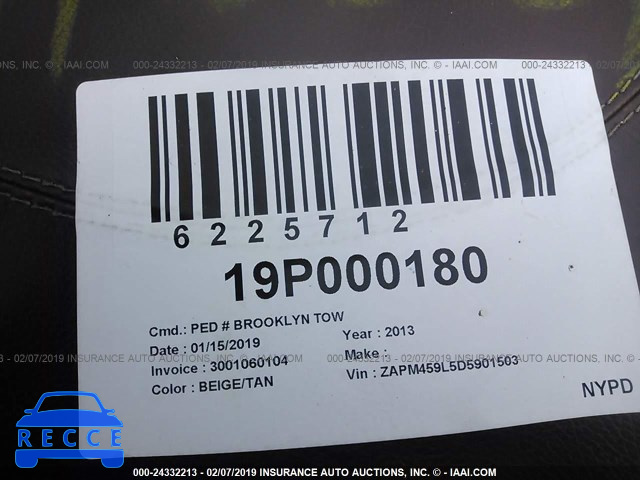 2013 VESPA GTS 300 SUPER ZAPM459L5D5901503 image 9