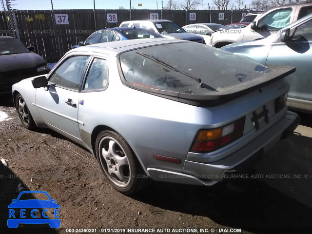 1989 PORSCHE 944 WP0AA2959KN150111 image 2