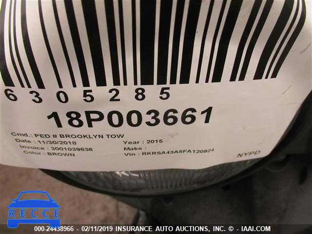 2015 YAMAHA YW50 F RKRSA43A5FA120924 image 9