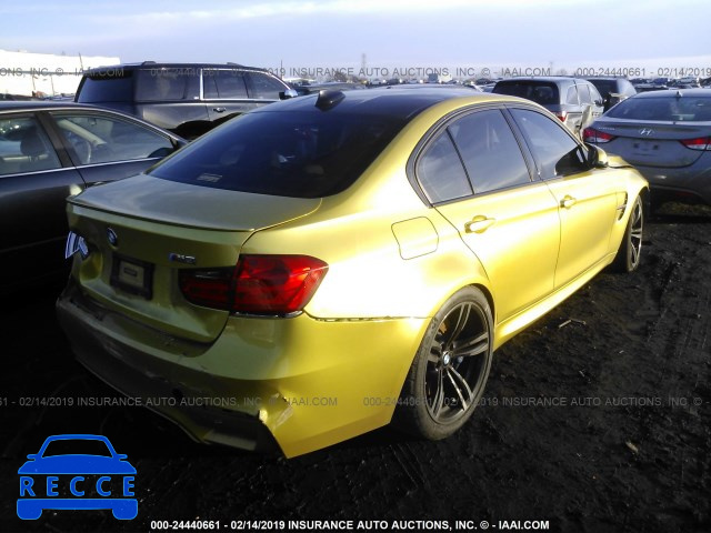 2015 BMW M3 WBS3C9C57FP805437 image 3