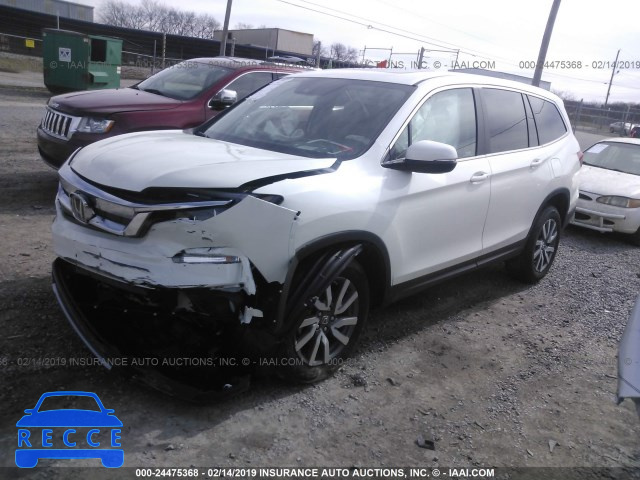 2019 HONDA PILOT EX 5FNYF6H44KB042834 image 1