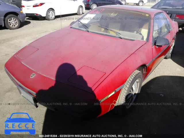 1985 PONTIAC FIERO SE 1G2PF3799FP214072 image 1