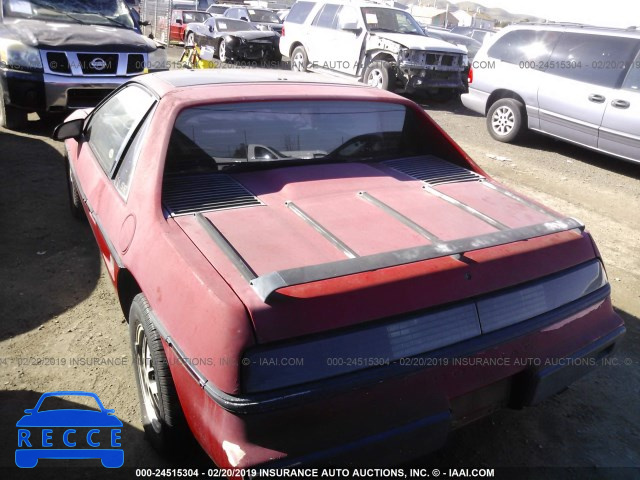 1985 PONTIAC FIERO SE 1G2PF3799FP214072 image 2