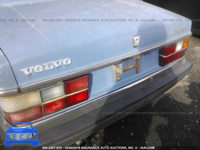 1989 VOLVO 244 DL/GL YV1AX8846K1339875 image 5