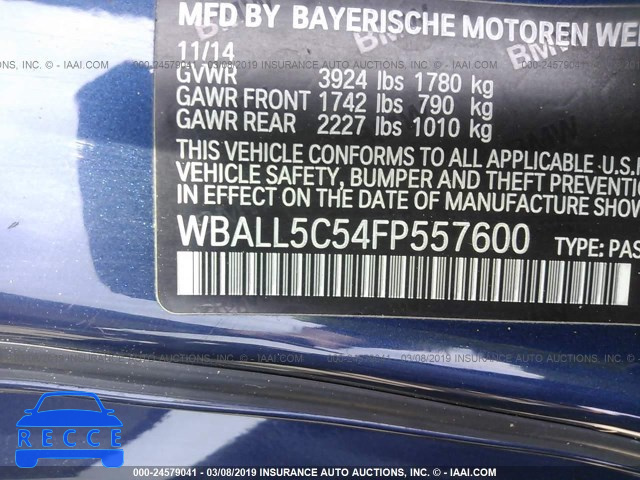 2015 BMW Z4 SDRIVE28I WBALL5C54FP557600 image 8
