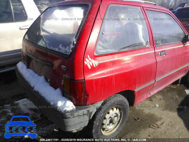 1991 FORD FESTIVA KNJPT05H0M6114679 image 3