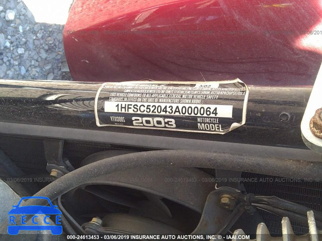 2003 HONDA VT1300 S 1HFSC52043A000064 image 9