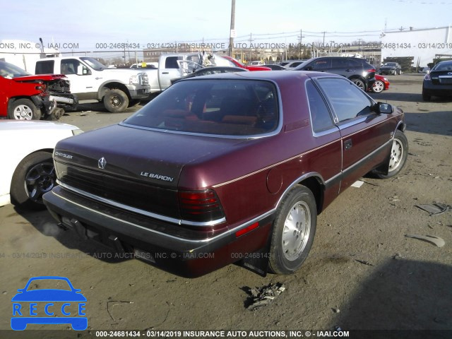 1987 CHRYSLER LEBARON PREMIUM 1C3CJ51E9HG137625 image 3