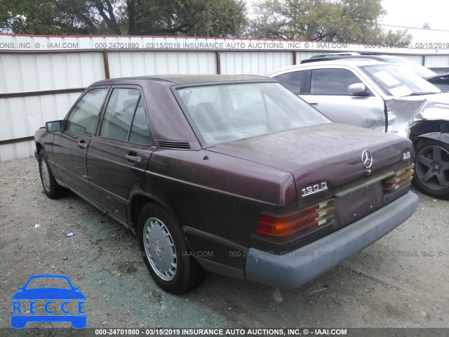 1986 MERCEDES-BENZ 190 D 2.5 WDBDB26D8GF250173 зображення 2