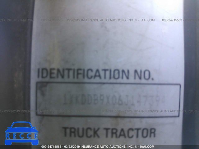 2006 KENWORTH CONSTRUCTIONON T800 1XKDDB9X06J147394 Bild 8