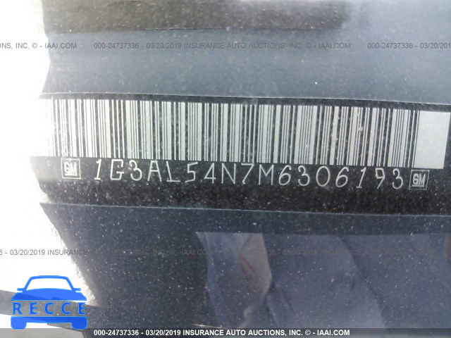 1991 OLDSMOBILE CUTLASS CIERA 1G3AL54N7M6306193 image 8