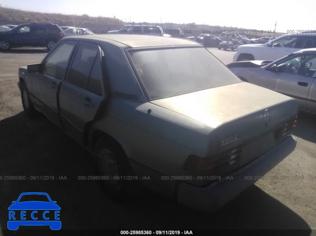 1987 MERCEDES-BENZ 190 E 2.3 WDBDA28D5HF276036 image 2