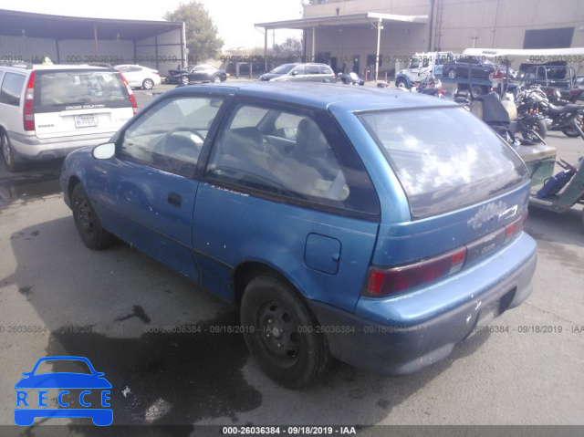 1992 GEO METRO LSI 2C1MR2466N6776422 image 2