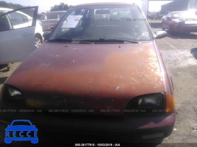 1991 GEO METRO LSI 2C1MR6465M6736578 image 5