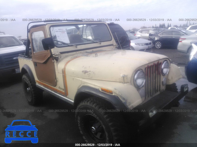 1982 JEEP JEEP CJ7 1JCCN87E1CT020788 image 0