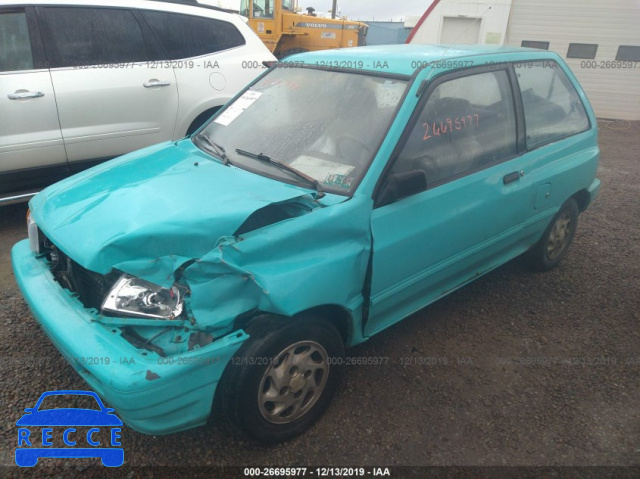 1993 FORD FESTIVA GL KNJPT06H0P6102082 image 1