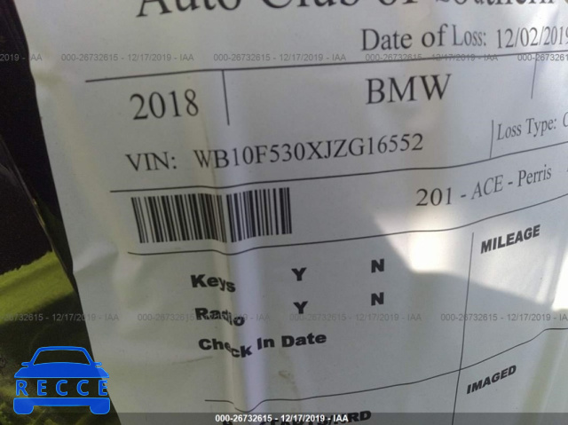 2018 BMW K1600 B WB10F530XJZG16552 image 9