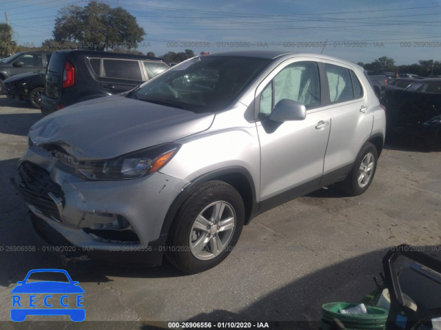 2020 CHEVROLET TRAX LS 3GNCJKSB4LL133332 зображення 1