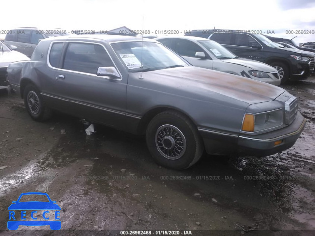 1986 MERCURY COUGAR 1MEBP9239GH701940 зображення 0