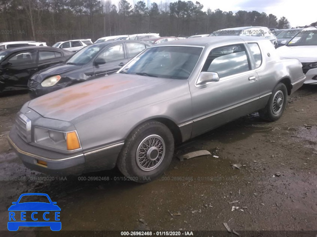 1986 MERCURY COUGAR 1MEBP9239GH701940 зображення 1