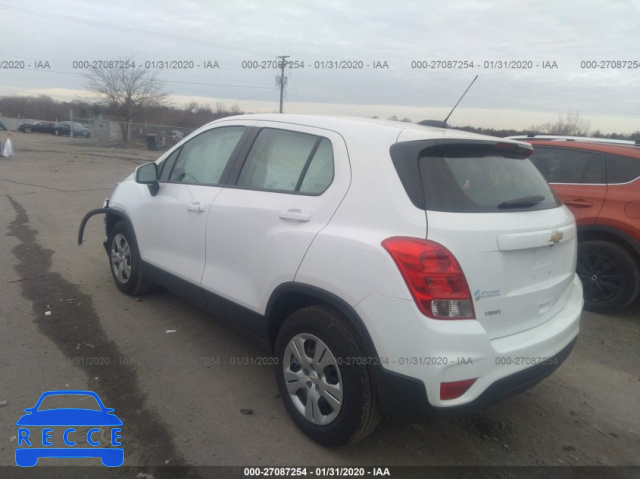 2017 CHEVROLET TRAX LS 3GNCJKSB0HL266774 зображення 2