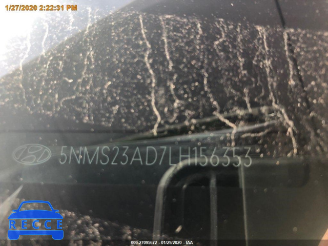 2020 HYUNDAI SANTA FE SE 5NMS23AD7LH156353 image 14