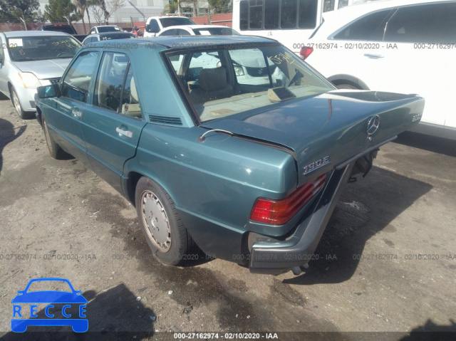 1989 MERCEDES-BENZ 190 E 2.6 WDBDA29D3KF659575 image 3