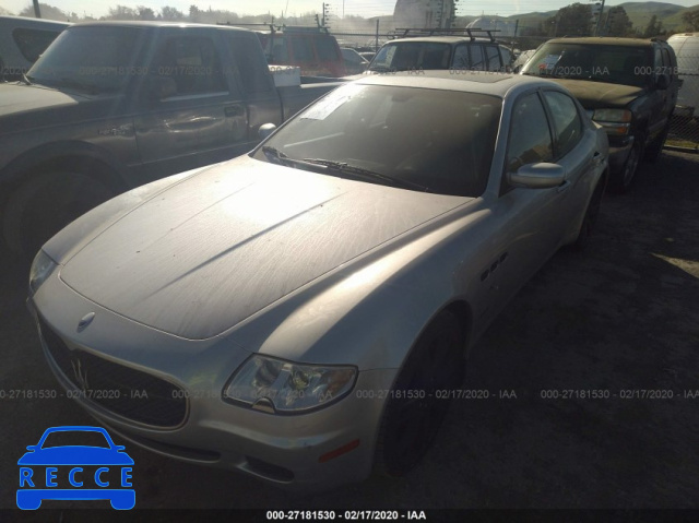 2008 MASERATI QUATTROPORTE M139 ZAMFE39A580037285 зображення 1