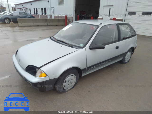 1990 GEO METRO LSI/SPRINT/CL 2C1MR2462L6001693 зображення 1