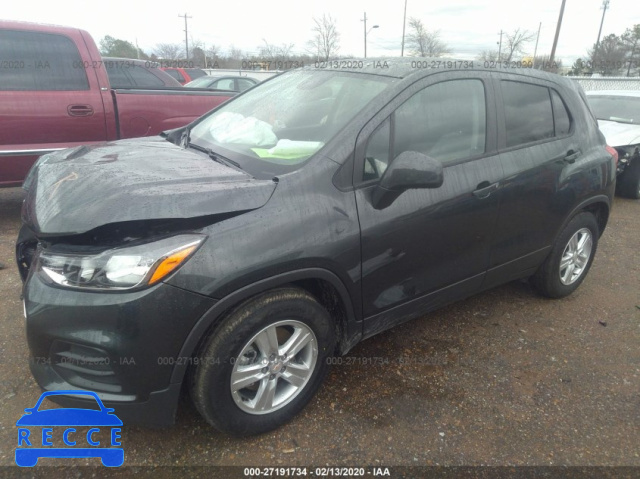 2020 CHEVROLET TRAX LS 3GNCJKSB1LL189986 image 2