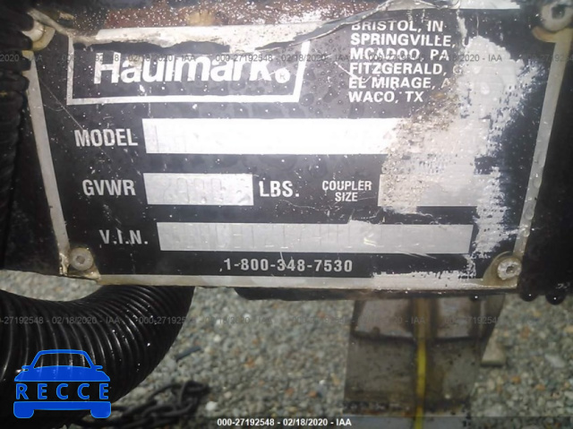 2004 HAUL MARK IND UTILITY 16HCB12174H121951 Bild 8