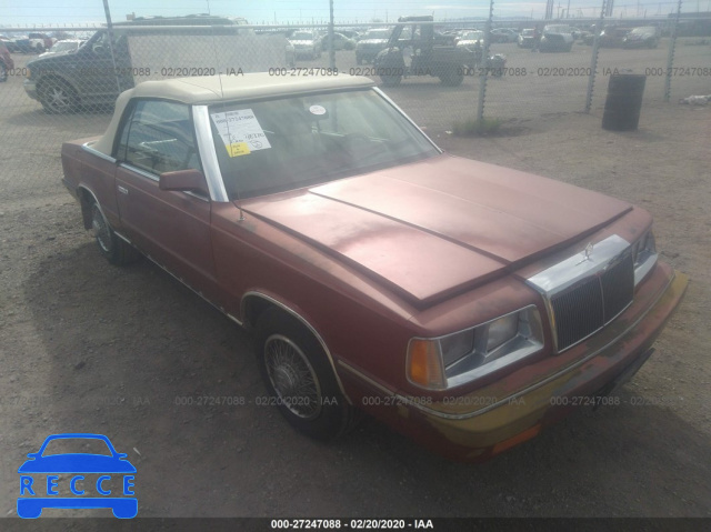 1986 CHRYSLER LEBARON 1C3BC55K7GG283879 image 0