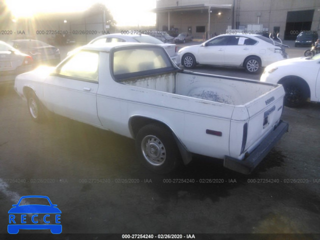 1984 DODGE RAMPAGE 1B7EZ44C8ED276062 image 2