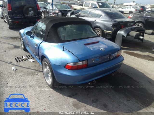 1999 BMW M ROADSTER WBSCK9336XLC89438 image 2