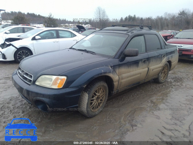 2004 SUBARU BAJA SPORT 4S4BT62C747100275 Bild 1