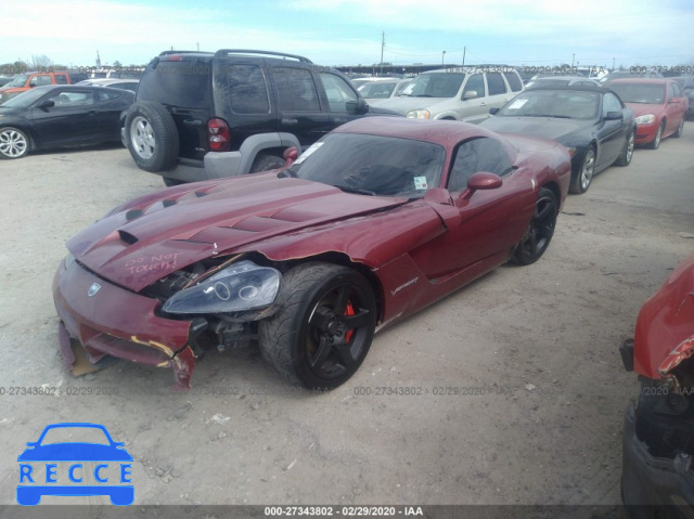 2008 DODGE VIPER SRT-10 1B3JZ69Z08V200276 зображення 1