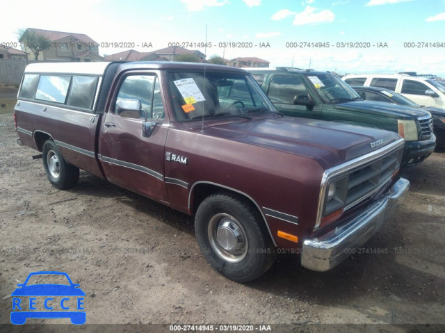 1990 DODGE D-SERIES D150 1B7GE16X3LS700369 зображення 0