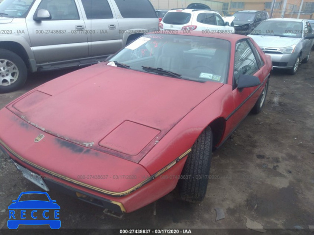 1984 PONTIAC FIERO SE 1G2AF37R1EP259432 image 1