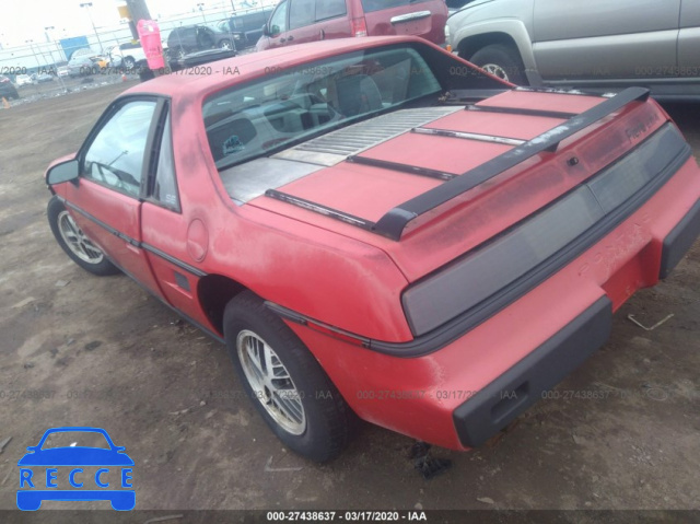 1984 PONTIAC FIERO SE 1G2AF37R1EP259432 image 2